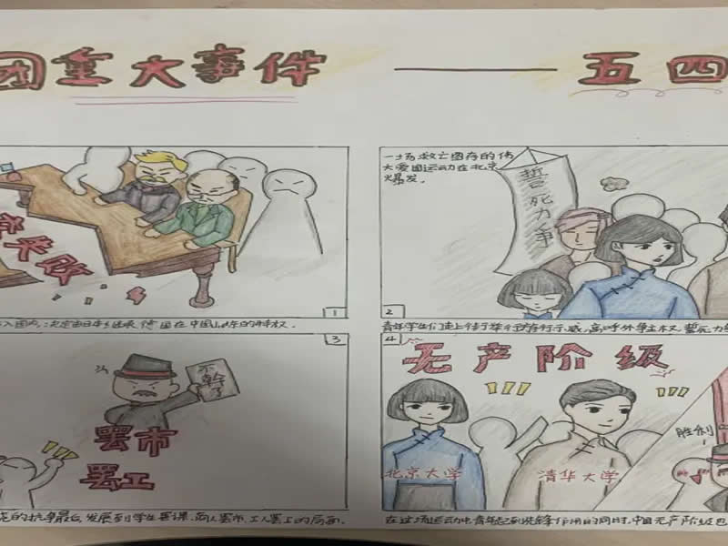 best365体育官网登录入口庆祝中国共产主义青年团建团100周年系列篇章之青春心向党·建功新时代四格漫画活动