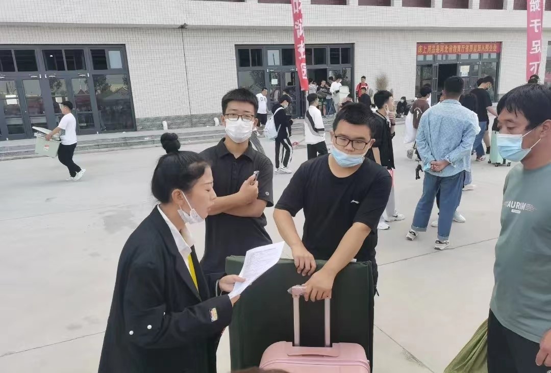我院2022级迎新工作圆满结束