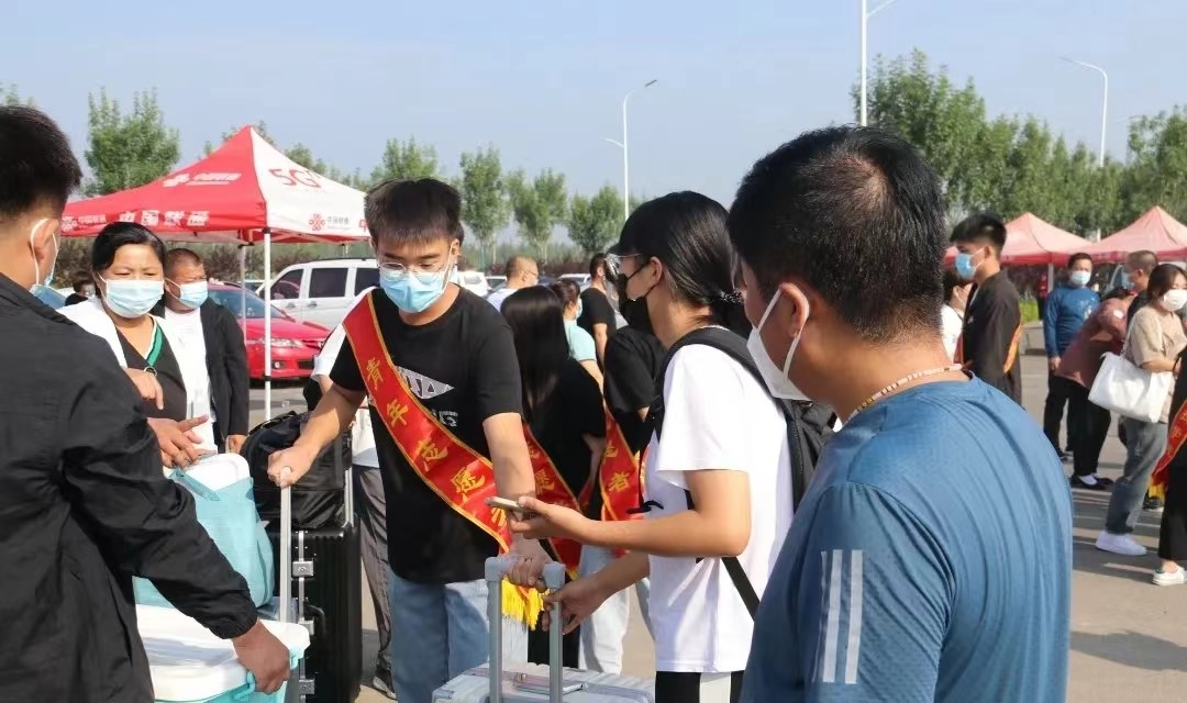 我院2022级迎新工作圆满结束