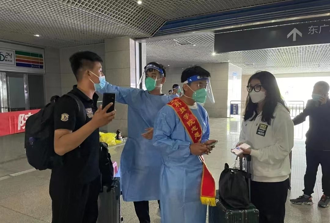 我院2022级迎新工作圆满结束