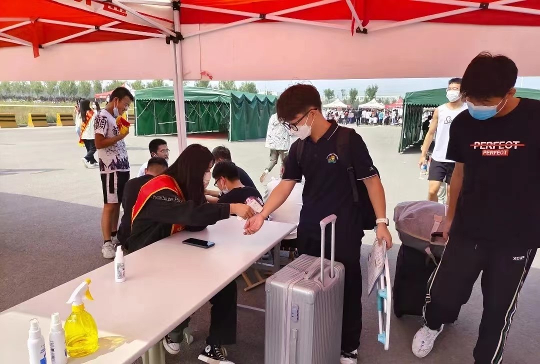 我院2022级迎新工作圆满结束