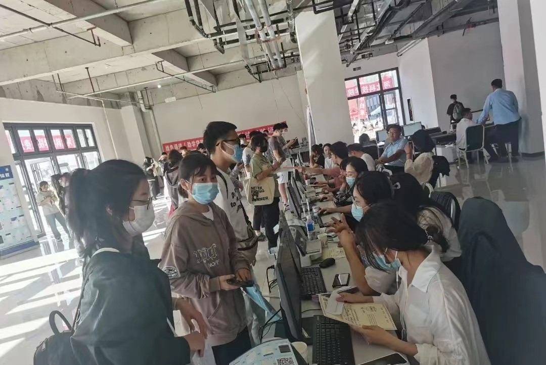 我院2022级迎新工作圆满结束