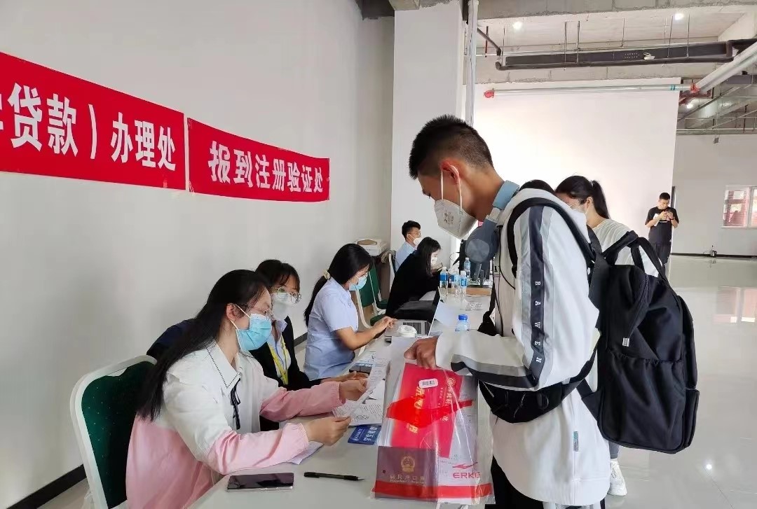 我院2022级迎新工作圆满结束