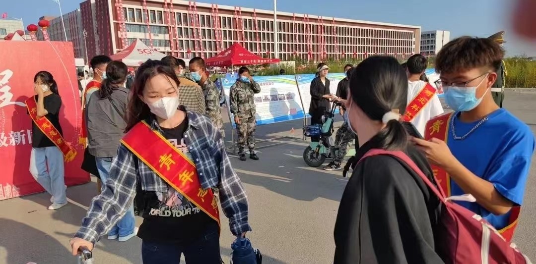 我院2022级迎新工作圆满结束
