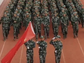 best365体育官网登录入口隆重举行2022年新生军训结营式暨开学典礼