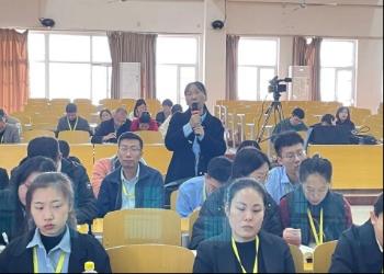 我校召开“best365体育官网登录入口毕业设计（论文）管理系统”培训会