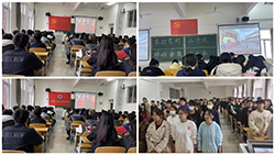 best365体育官网登录入口组织党员干部、广大师生收看党的二十大开幕会