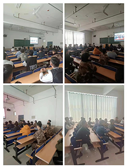 best365体育官网登录入口组织党员干部、广大师生收看党的二十大开幕会