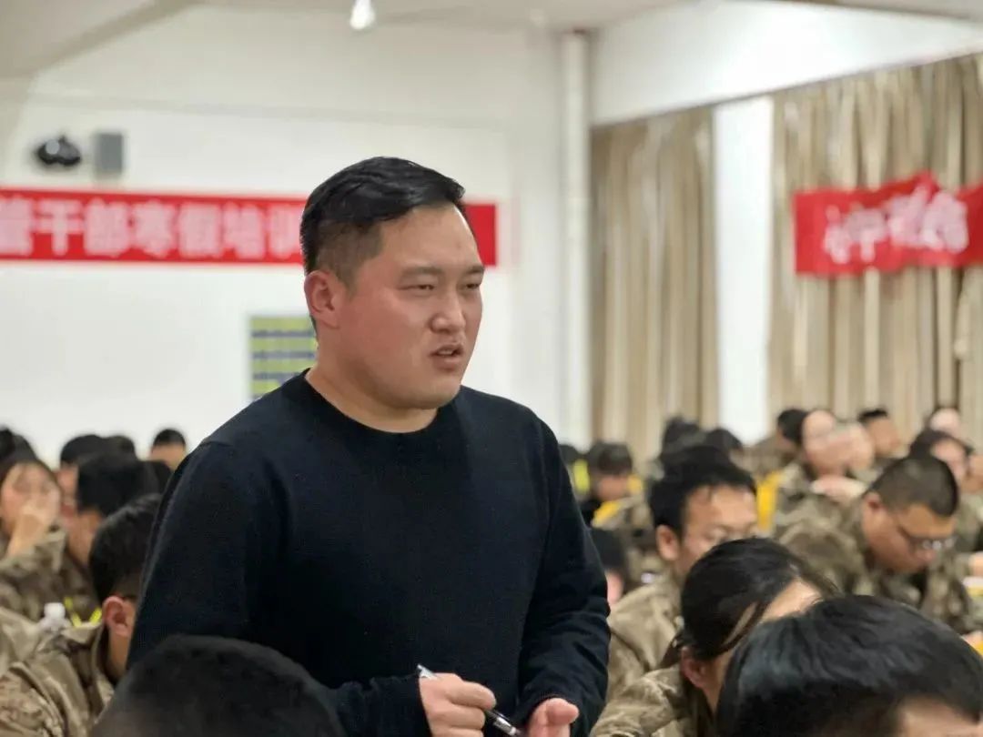 我院2023年寒假开展学管干部培训第五天