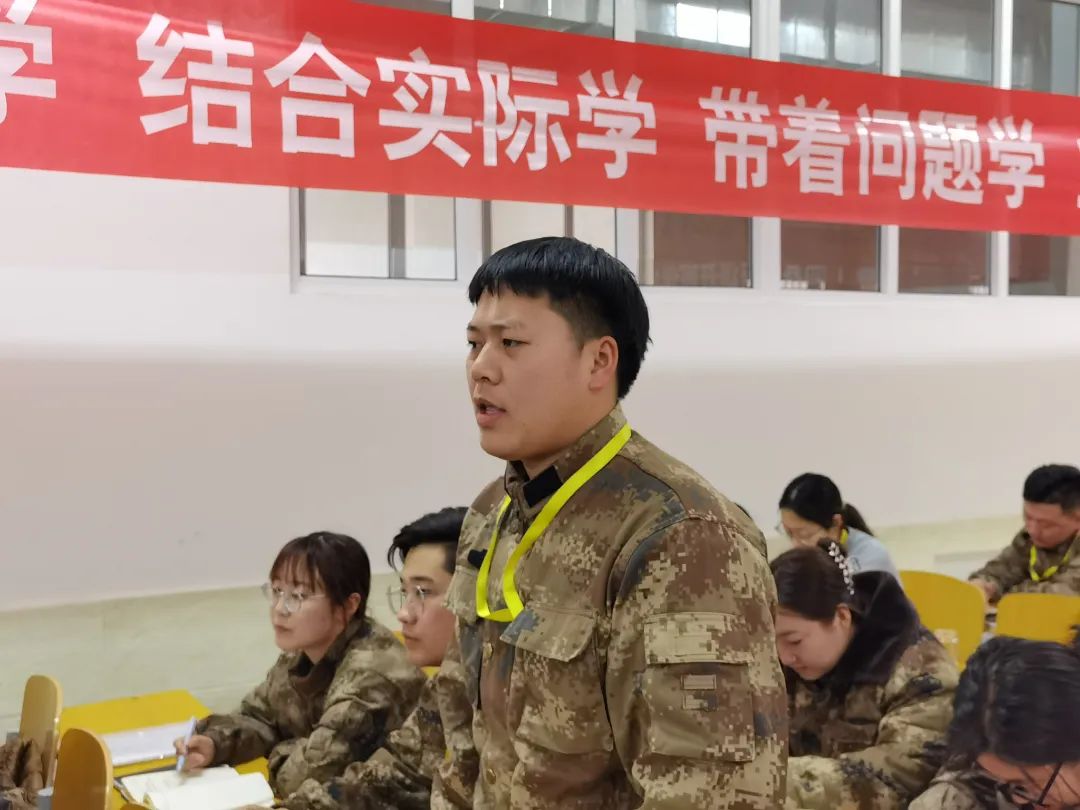 我院2023年寒假开展学管干部培训第四天