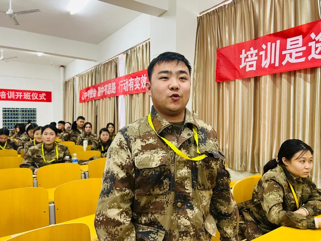 我院2023年寒假开展学管干部培训第四天