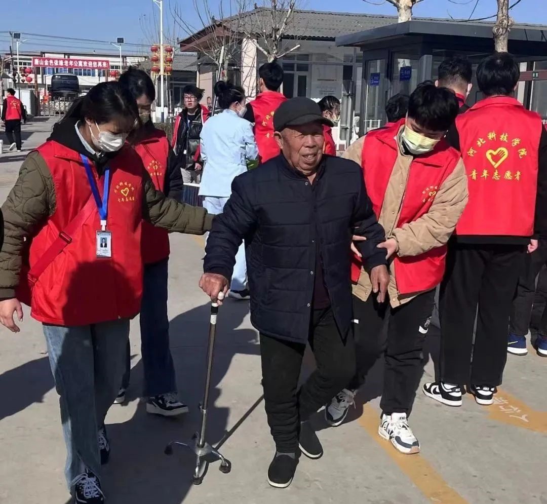 弘扬中华文化最美青春‖唐山市曹妃甸区一老年公寓向我校发来感谢信，奉献