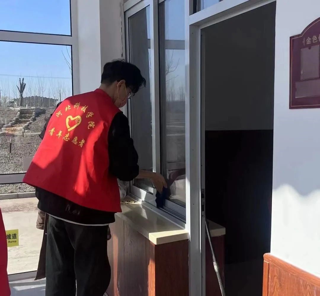 弘扬中华文化最美青春‖唐山市曹妃甸区一老年公寓向我校发来感谢信，奉献