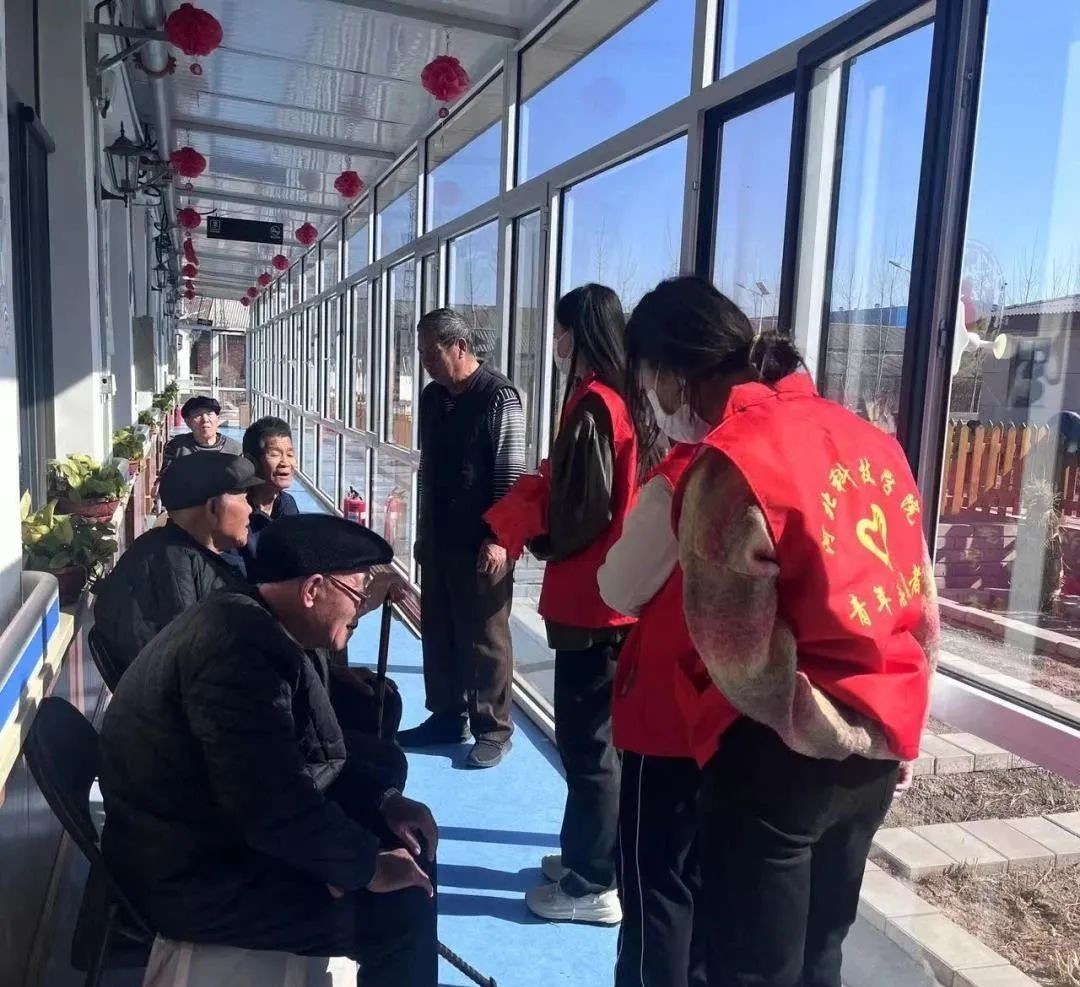 弘扬中华文化最美青春‖唐山市曹妃甸区一老年公寓向我校发来感谢信，奉献