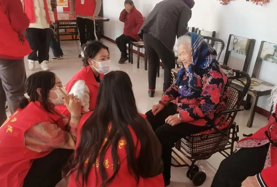 弘扬中华文化最美青春‖唐山市曹妃甸区一老年公寓向我校发来感谢信，奉献