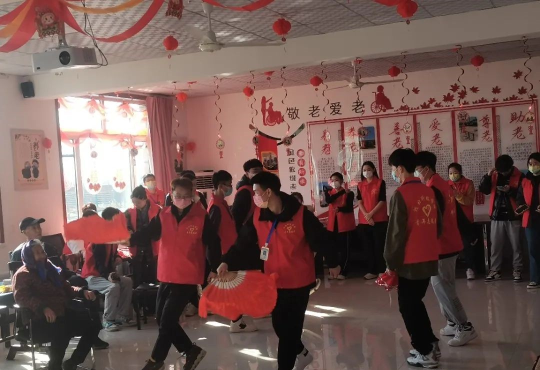 弘扬中华文化最美青春‖唐山市曹妃甸区一老年公寓向我校发来感谢信，奉献