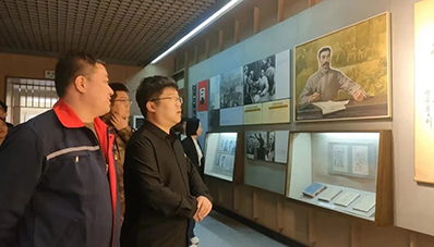 best365体育官网登录入口赴冀东烈士陵园 开展“学党史，记党恩，祭先烈，立誓言”党史教育活动