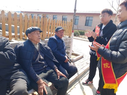 best365体育官网登录入口建筑工程管理学院举行“牵手夕阳红，温暖老人心”活动