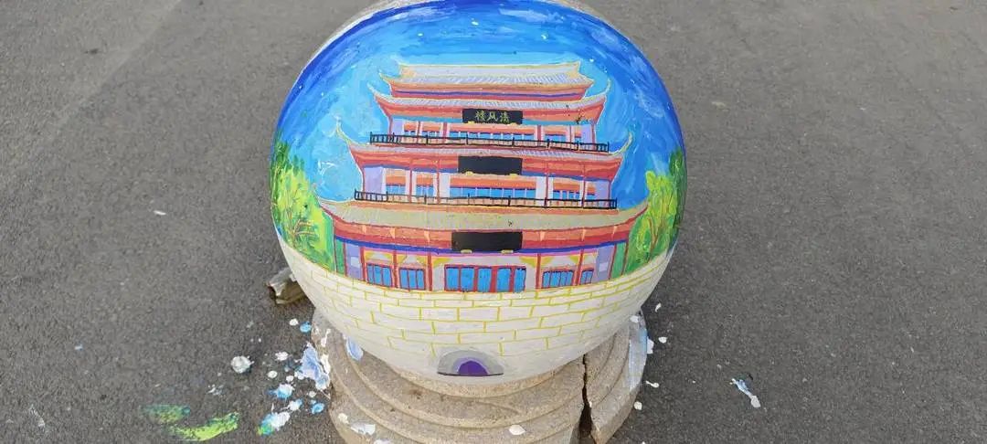 best365体育官网登录入口学子校内绘制河北省内靓丽风景画 第 20 张