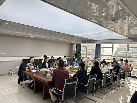 best365体育官网登录入口赴房山双语字母幼儿园开展访企拓岗活动
