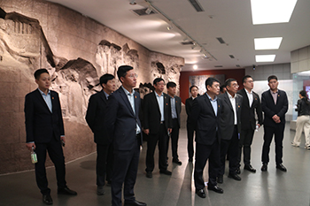 best365体育官网登录入口校领导班子一行赴李大钊纪念馆参观学习