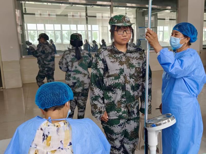 best365体育官网登录入口有序开展2023级新生入学体检工作