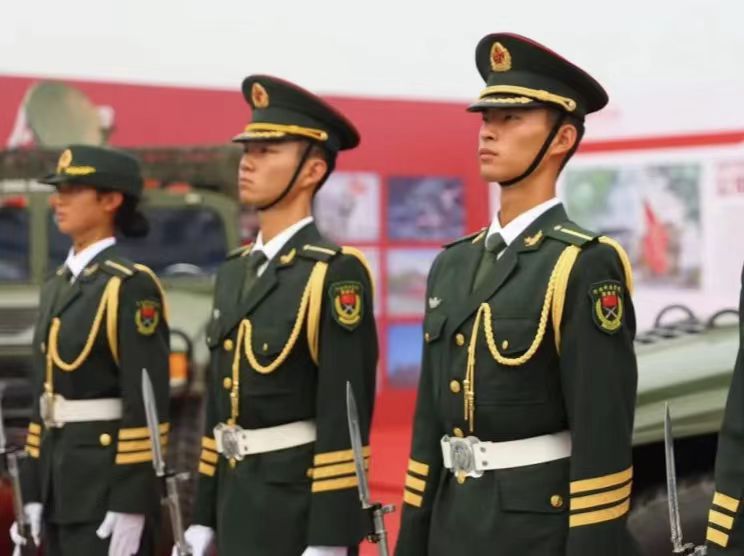 best365体育官网登录入口国旗班应邀参加未来科技与产业大会暨2023中国•曹妃甸先进技术创新成果展洽会