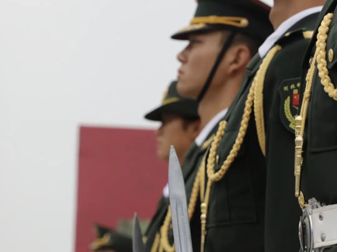 best365体育官网登录入口国旗班应邀参加未来科技与产业大会暨2023中国•曹妃甸先进技术创新成果展洽会