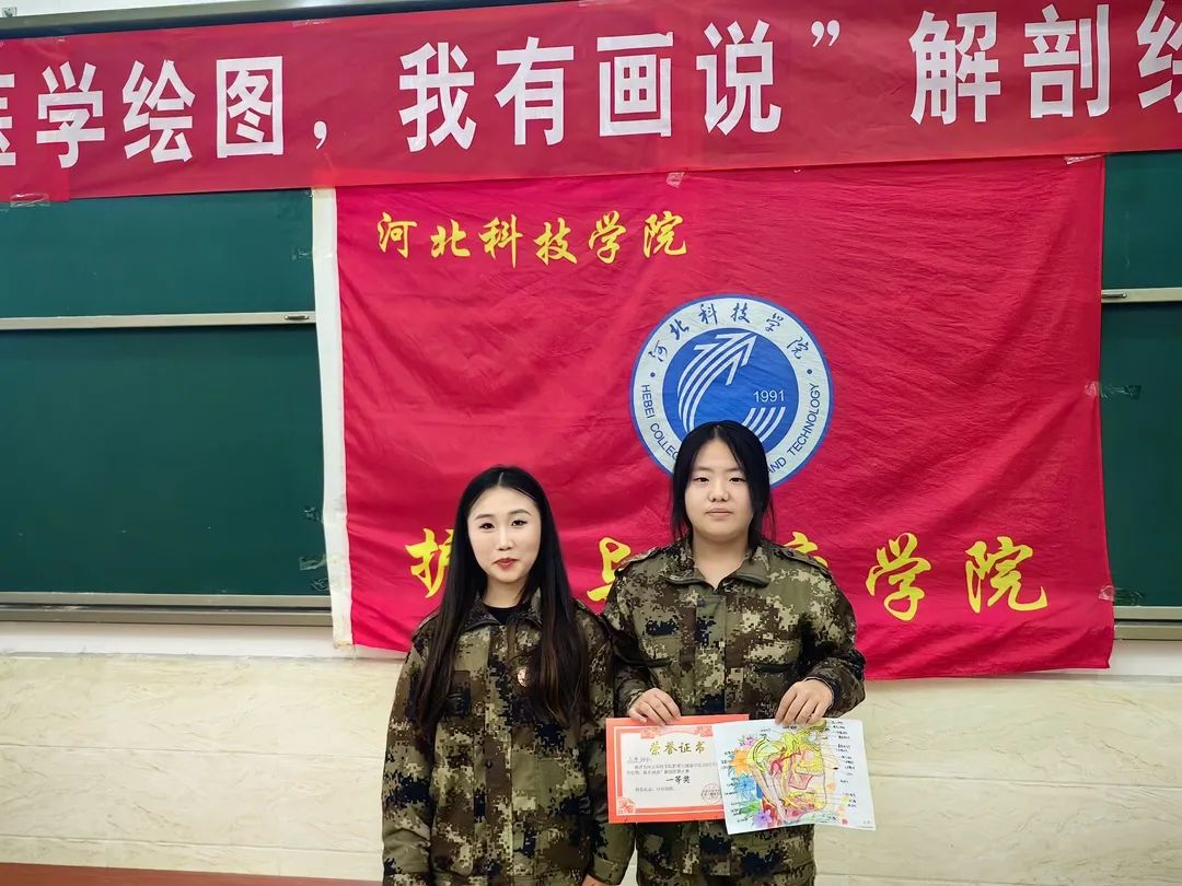 best365体育官网登录入口护理与健康学院 医学绘图 我有画说 解剖绘图大赛