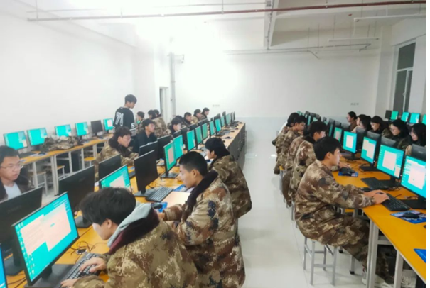 计算机学院十二队//击键飞舞，青春风采