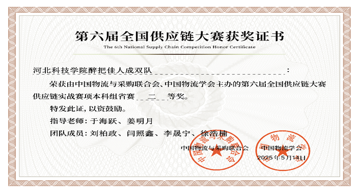 我院学生在第六届全国供应链大赛供应链实战赛项省赛中勇创佳绩 第 2 张